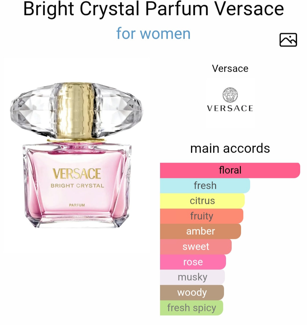V*rsacce B*ight C*ystal parfume
