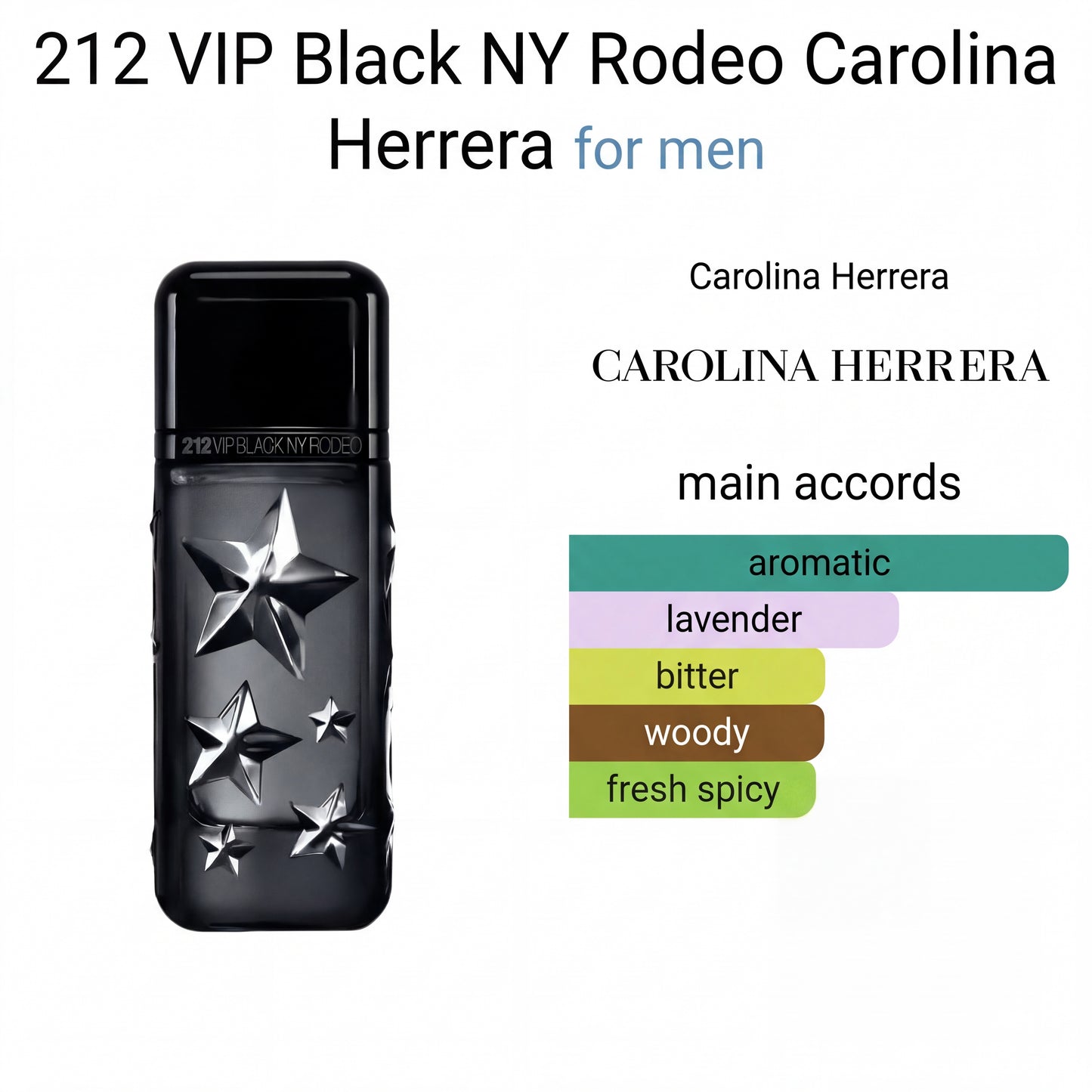 C*rolinaa H*rreraa 212 V*P Black NYC Ro*eo Limited Edition EDP