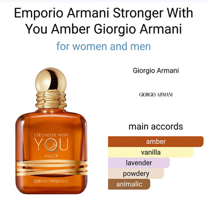 E*poorio Ar*aani Str*nger With Youu Amber EDP