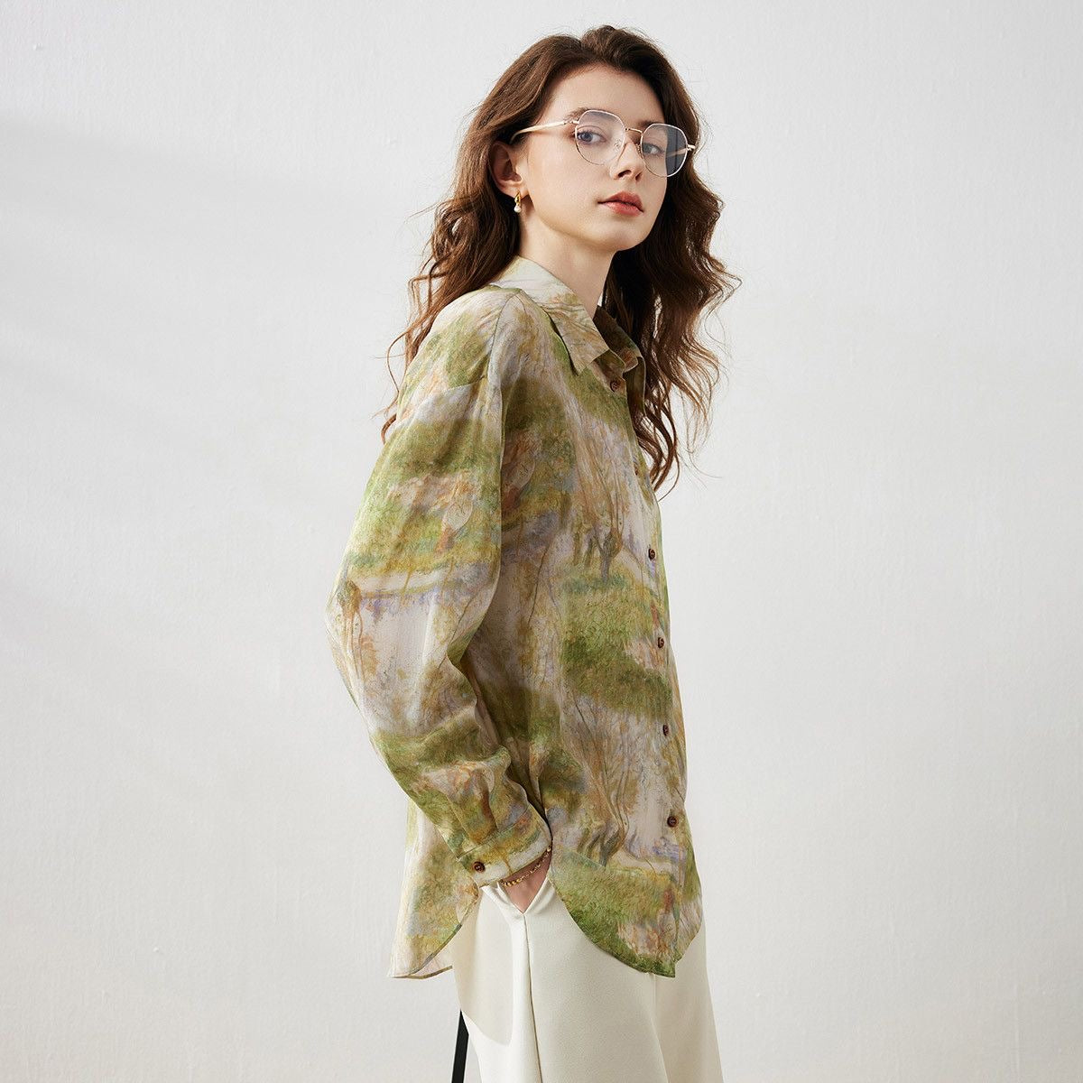 Woodland Whisper Scenic Shirt